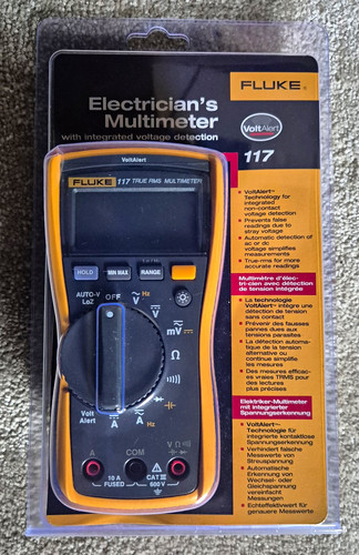Fluke 117 true rms voltalert - true,