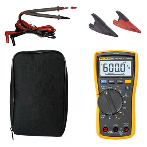 Fluke 117 true rms digital - true,