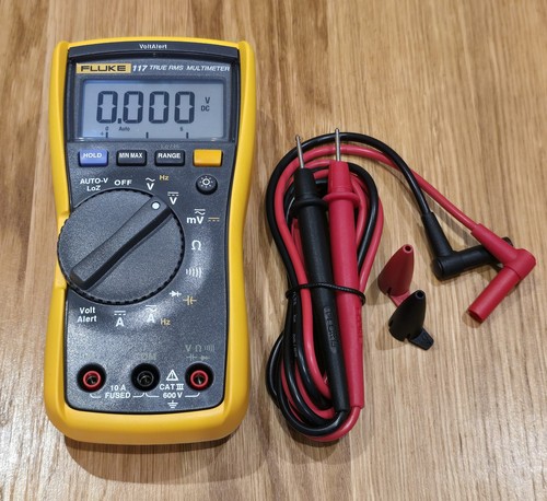 Fluke 117 true rms digital - fluke,