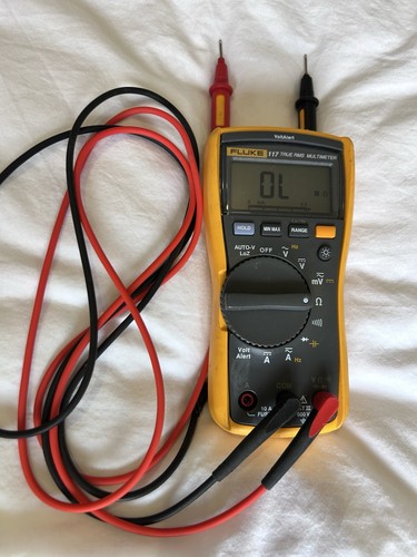 Fluke 117 true rms digital - fluke,