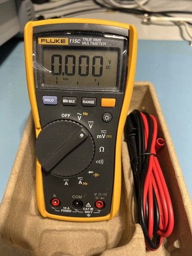 Fluke 115c multimeter with - multimeter,